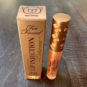 NIB Too Faced Bee Sting Lip Injection Extreme Lip Plumper Limited Edition